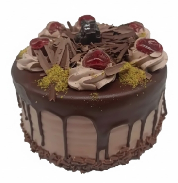 6-9 Kişilik Tatlı Kutlama Pastası Çikolatalı pasta