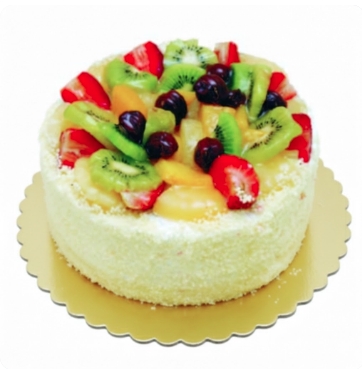 Şık ve Lezzetli 6-9 Kişilik Karışık Meyveli Meyve Şöleni pasta