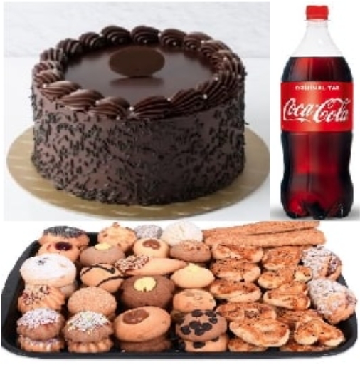 Standart Kalitede 4 Kişilik Pasta Menüsü pasta